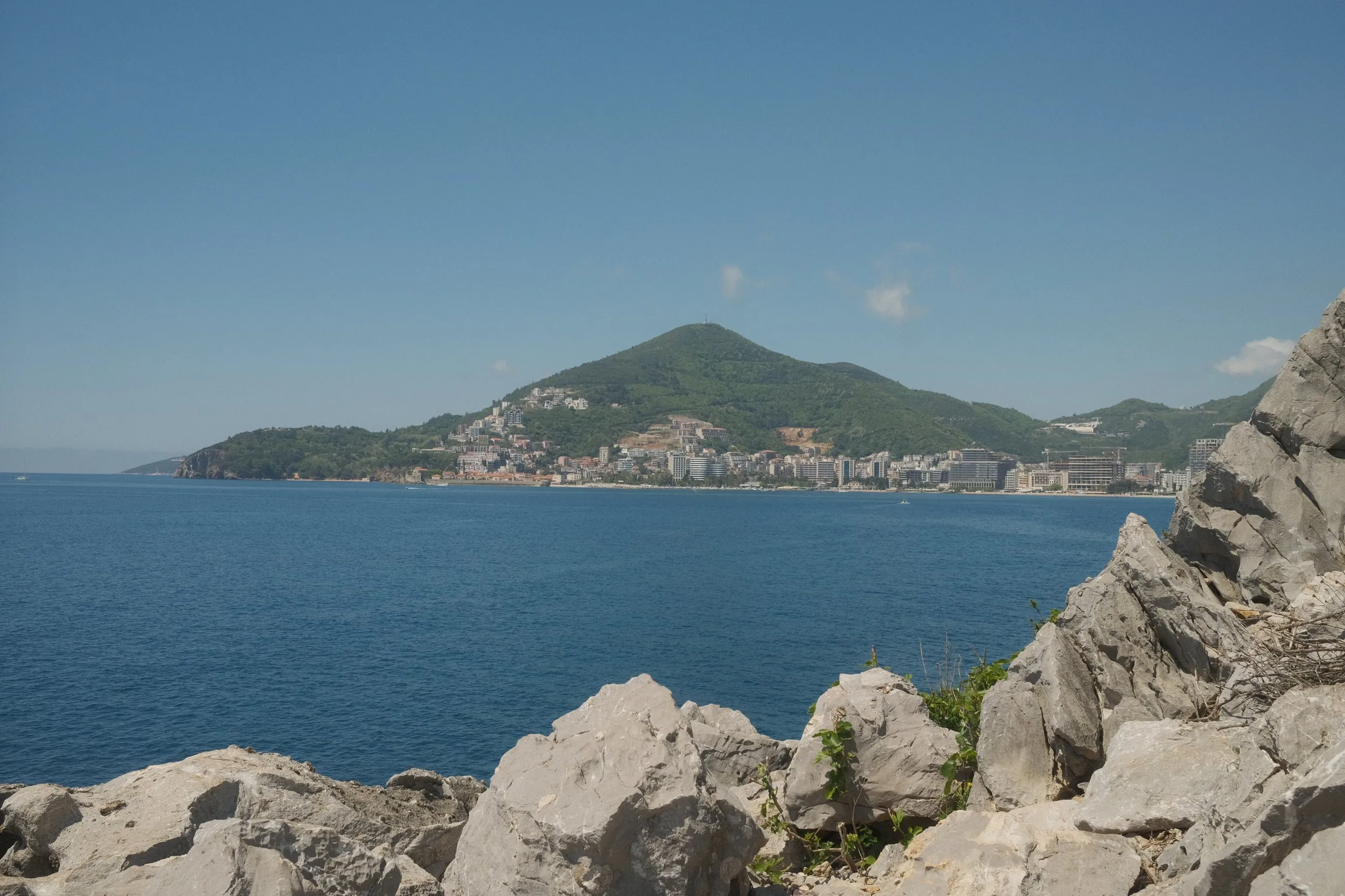 Bečići to Budva Coastal Walk, Back toward old town budva