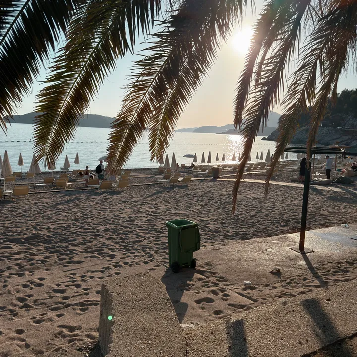 Kamenovo Beach, Golden hour