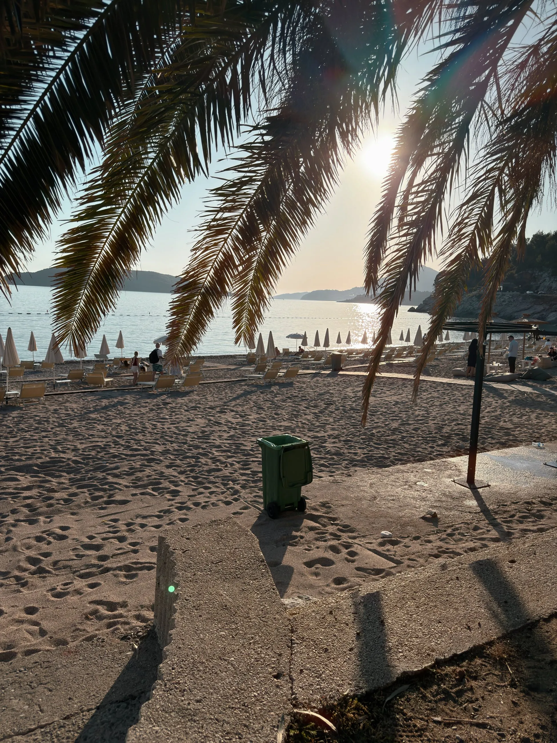 Kamenovo Beach, Golden hour